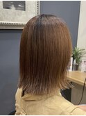 【髪質改善ストレート×ボブ】シアーカラー/鎌取／林愛華