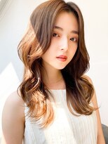 スタートウキョウ 渋谷(STAR TOKYO)&nbsp;【艶感★シースルーバング】韓国 髪型 大人可愛いウェーブ巻き髪