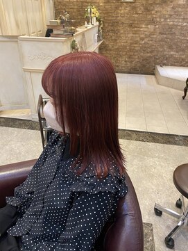 アル 日野(AL) レイヤーカットナチュラルハイトーンデザインカラー[日野駅]