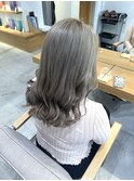大人可愛い20代30代40代小顔 ハイトーンカラー