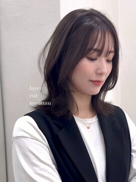 シーテメゾン(Ciete Maison) 【yuuka】くびれヘア/レイヤーカット/韓国ヘア/レイヤーボブ