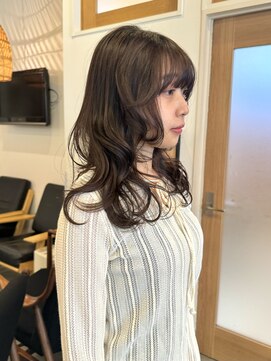 ビュートリアム ギンザ(BEAUTRIUM) レイヤーカット＊ふんわりニュアンスパーマ＊顔周りレイヤー