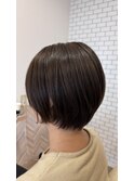 短いボブ