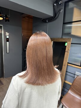 ロフティー 清澄白河(LOFTY) シンプルなのに洗練された透明感カラー/髪質改善トリートメント