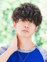 リップス 自由が丘(LIPPS)&nbsp;ラフウェーブマッシュ＃グランジサイドパートツーブロック