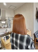 オレンジベージュ★