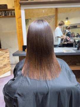 リリアン(Ririan) 【橋本】KAMIKAI縮毛矯正+自社開発髪質改善トリートメント