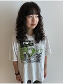 夏のハードスパイラルパーマ