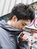 平日限定12時～17時までにご来店　カット&スパイキーショートパーマ　下北沢