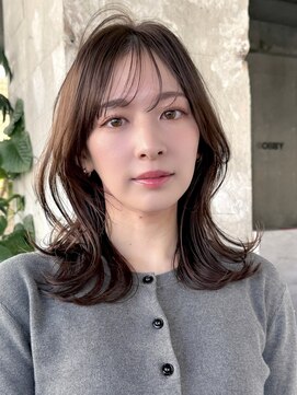 アマトウキョウ 表参道(AMA TOKYO) ２0代30代40代/レイヤーカット/大人くびれヘア/顔まわりカット