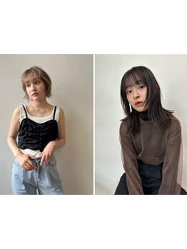 カット技術で似合わせを叶える◎髪質・骨格に合わせながらトレンドを取り入れたスタイルをご提案します。
