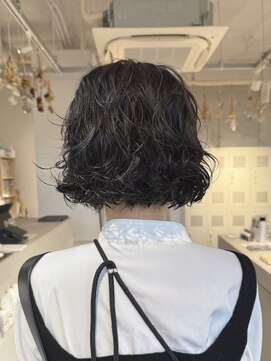 アトリエノエラ(Atelier Noella) モードでカッコいい！大人ボブパーマ【高田】