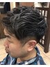 メンズカット+眉カット☆
