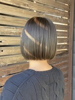 アミリアバイザザ(amiliea by ZA/ZA)&nbsp;ミニボブ×オリーブカラー◎