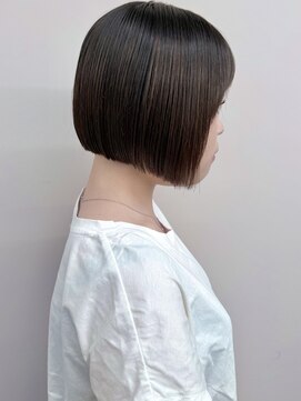 ラウンジ モリオ イケブクロ(Lounge MORIO Ikebukuro) 切りっぱなしボブぱつっとボブタッセルボブミニボブ20代30代40代