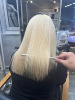 TONE（トーン）by Chara 池袋 髪質改善 ダブルカラー 【4月上旬OPEN（予定）】&nbsp;抜きっぱなしブロンド【池袋東通り】