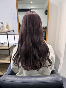 ヘアーデザイン ビバース(hair design vivarth) 褪色も綺麗なラベンダーピンク[志木駅・新座駅]