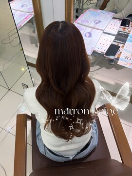 フォルテ 表参道店(FORTE) ダークラベンダー/くびれレイヤー/韓国巻き/顔周りカット