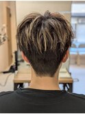メンズカット＆ツイスパ風仕上げ