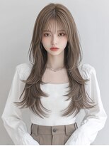 レア 新越谷(LEA) 透明感レイヤー × ミルクティーベージュ
