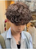 町田メンズカットメンズパーマ波巻きスパイラルパーマツイスパ