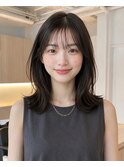 30代40代50代絶壁解消ひし形小顔前下がりミディアムレイヤー蕨駅