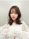 ☆ 韓国風ミディアムレイヤースタイル