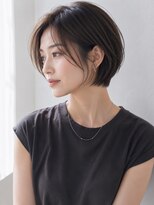 ウィールール 札幌店(WE RULE)&nbsp;30代40代 前下がりショート 小顔 まとまるヘア