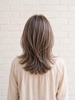 プロデュース 陽光台店(Produce)&nbsp;白髪ぼかしハイライト×レイヤーミディ