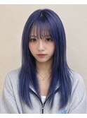 夏の派手髪ダブルカラー◯