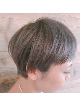 リブ(Lib) 【Lib】パープルグレー×ショート