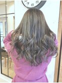 暗めなアッシュグレージュ☆