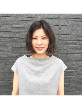 ヒスヘアー クリエイティブスペース(hys hair creative space by lauto) 大人ボブ