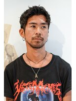 メリケンバーバーショップ コウベ(MERICAN BARBERSHOP KOBE)&nbsp;無造作パーマ簡単スタイリングビジカジベリーショート