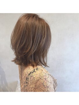 ライフ ウィズ ヘア(LIFE with HAIR) 外ハネハイトーンベージュ