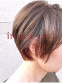 インナーレッドボブ