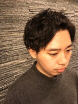 ヒロギンザ 恵比寿店(HIRO GINZA) ツーブロックビジネスショートレイヤーかき上げコンマヘア