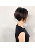 #クールビューティなショート前下がり