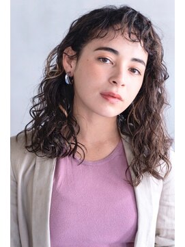 ケイト(kate) [kate] 大宮　ダークアッシュ×カーリーミディ