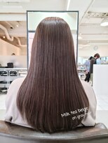 ピュア プレイス ラボ(PURE PLACE LABO)&nbsp;【PURE PLACE×北島】 ミルクティーベージュ×白髪染め