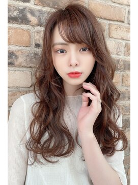 クーエフー(coo et fuu) 斜めバングにミルクティーベージュ♪藤沢