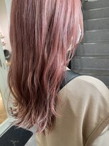 ルー(loup)&nbsp;ピンクベージュ/ダブルカラー/ブリーチ/暖色系カラー