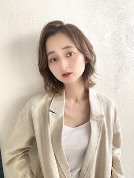 オーロ 池田店(ORO) 大人綺麗ミディアムボブ