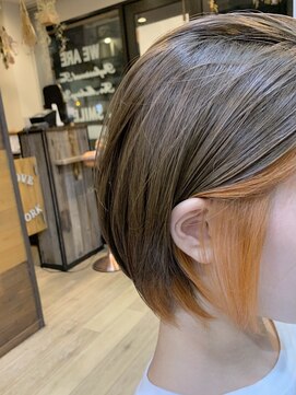 ヘアーデザイン ジュモク(Hair Design Jumoku) フェイスフレーミングオレンジ