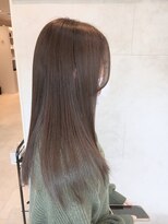 ジーナ 船橋(Zina)&nbsp;透け感カラー☆ベージュブラウン