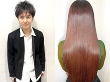 【口コミ1880件で注目のNewLine こだわりの注目ヘアスタイル、スタイリストをご紹介♪　　[銀座/髪質改善]