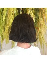 アクセヘアー 町田(acce hair)&nbsp;ナチュラルウェーブボブスタイル