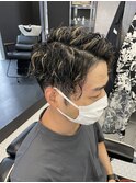 ハイライト×パーマ