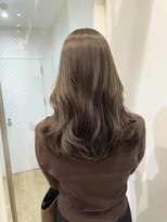 バイオレット 栄店(Violet)&nbsp;透け感カラー オリーブベージュ 柔らかカラー