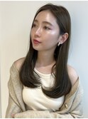 (縮毛矯正/髪質改善/ロングヘア/前髪/韓国レイヤー/小顔)